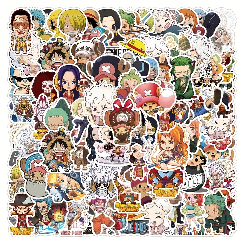 50Pcs Anime One Piece Stickers - Wholesale Stickers