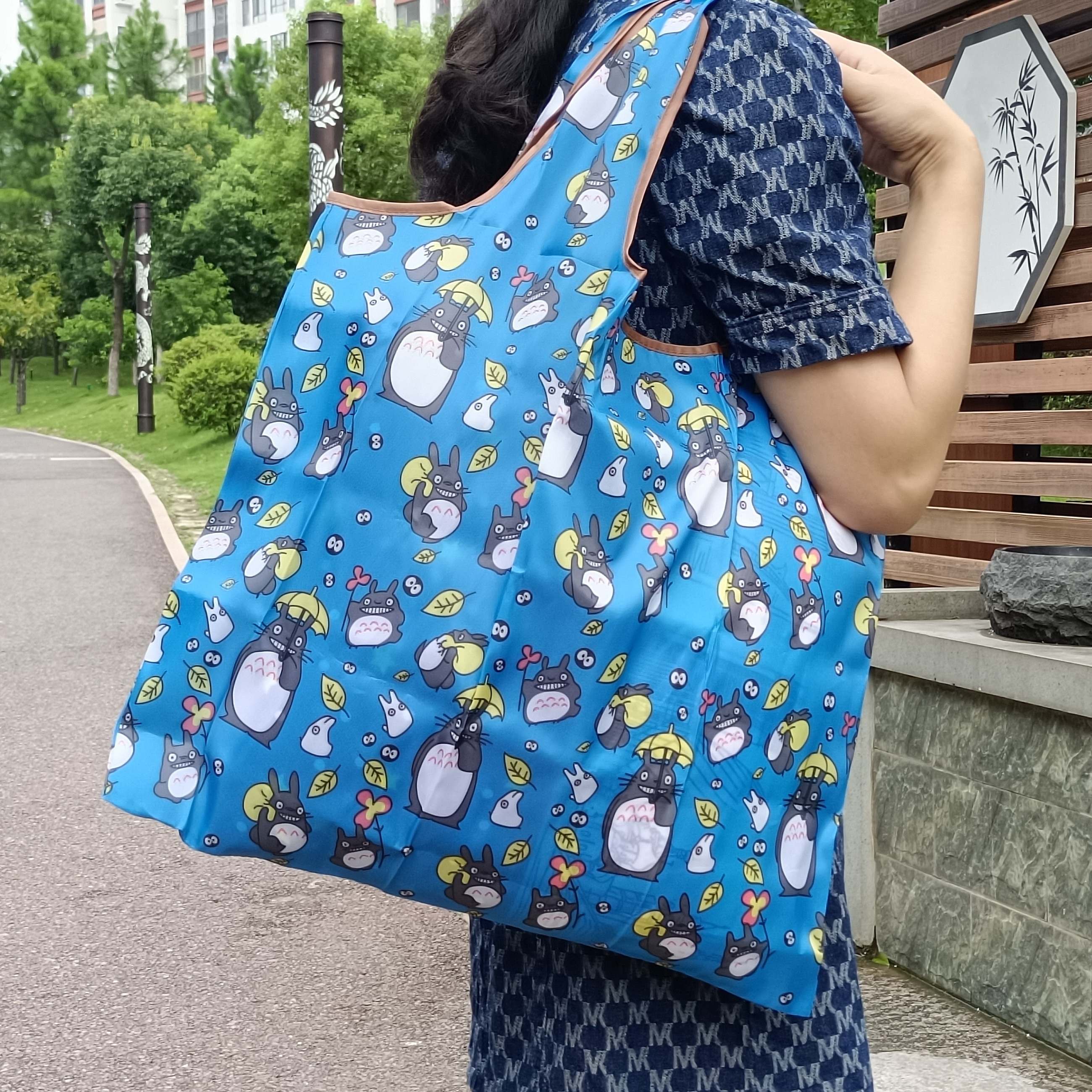 Cartoon Print Canvas Messenger Bag, Women's Anime Crossbody Bag, Large  Capacity Flap Shoulder Bag - Temu