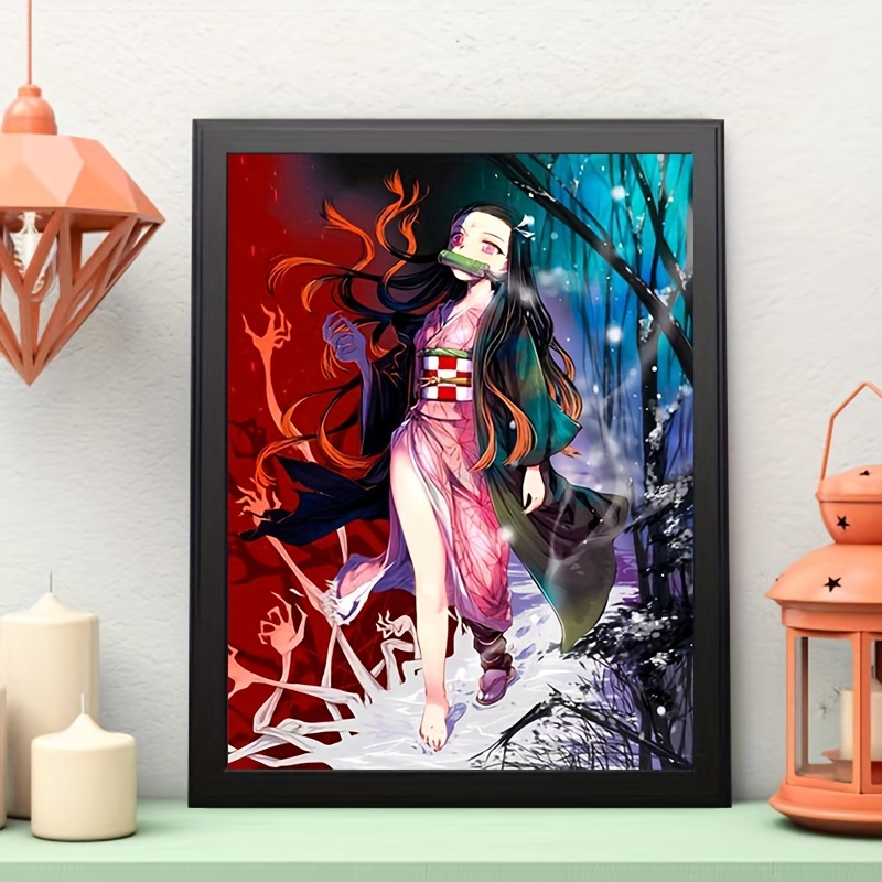 Diy Halloween Decor Anime Character Pattern Diamond Painting - Temu