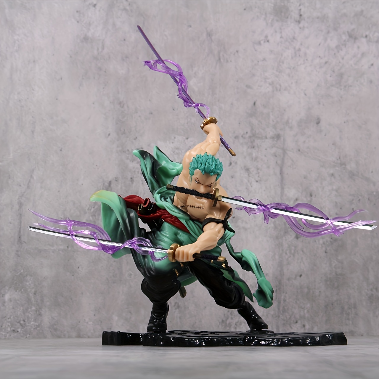 Anime ONE PIECE Figure Roronoa Zoro Action Figure Joints Movable Heroes DIY  Assemble Model PVC Figurine