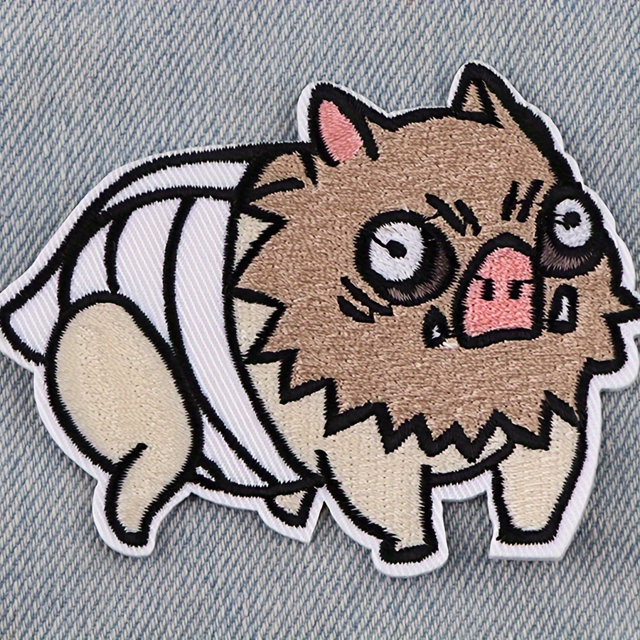 Iron On Patches For Clothing, Super Cute Cartoon Anime Embroidered Sew On  Patches For Jackets, Shirts, Backpacks