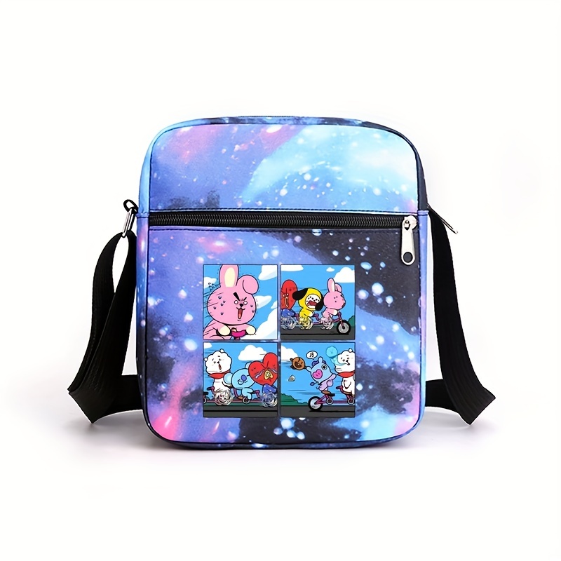 Cute Cartoon Character Messenger Shoulder Bag Anime Toy Bag  Halloween、christmas Gift、thanksgiving Day - Temu