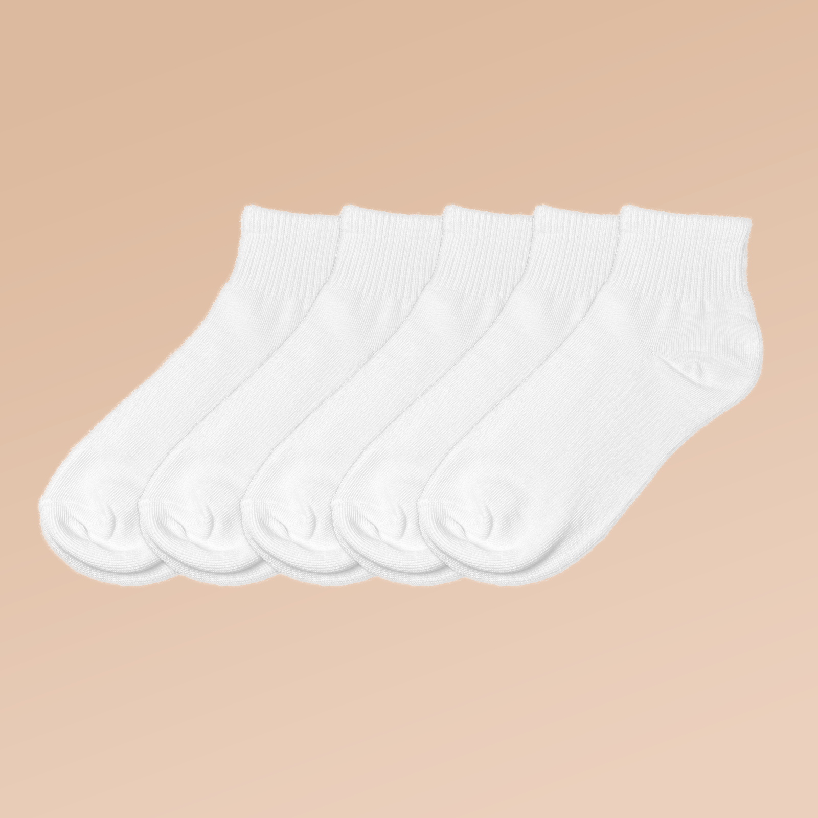 Womens White Socks.