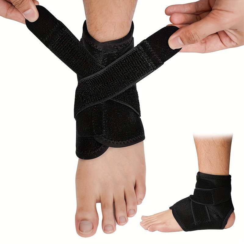 Bodyprox Ankle Support Brace, Breathable Neoprene Sleeve, Adjustable Wrap!