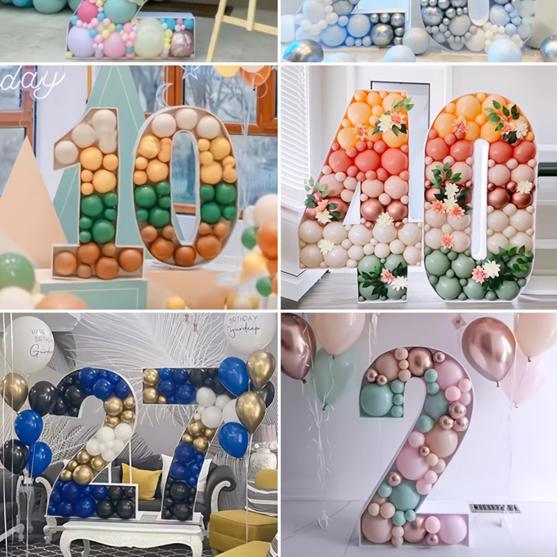 150pc Giant Clear Bubble Balloon Garland Kit-balloons Ranging 