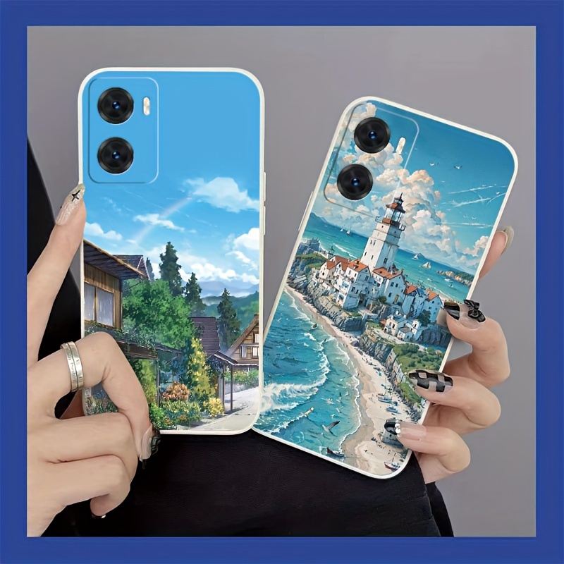 For Oppo A96 4G Case 6.59 inch Cute Buttefly Soft Silicone Slim Fundas For  OPPO A96 4G Phone Back Case For oppo A96 Bumper Shell