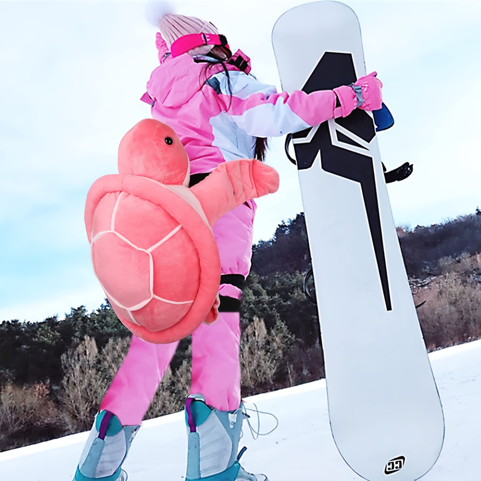 Ski Butt Pad Cute Turtle Knee And Hip Protector For - Temu