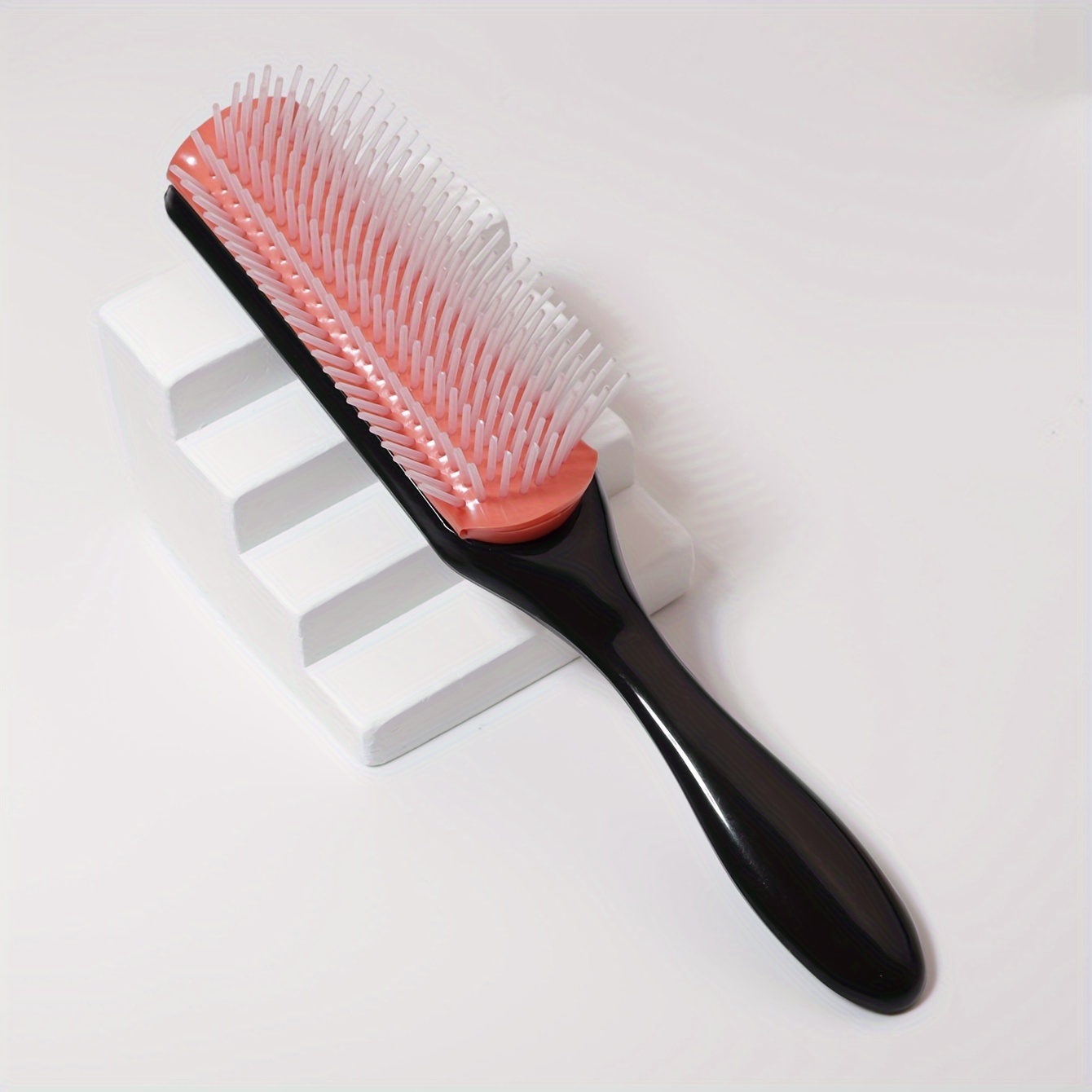 Peigne À Cheveux En Bambou Et Bois À Dents Larges, Brosse À Cheveux  Démêlante Et Volumatrice Pour Cheveux Bouclés, Cheveux Longs, Cheveux  Épais, Massage Du Cuir Chevelu, 1 Pièce