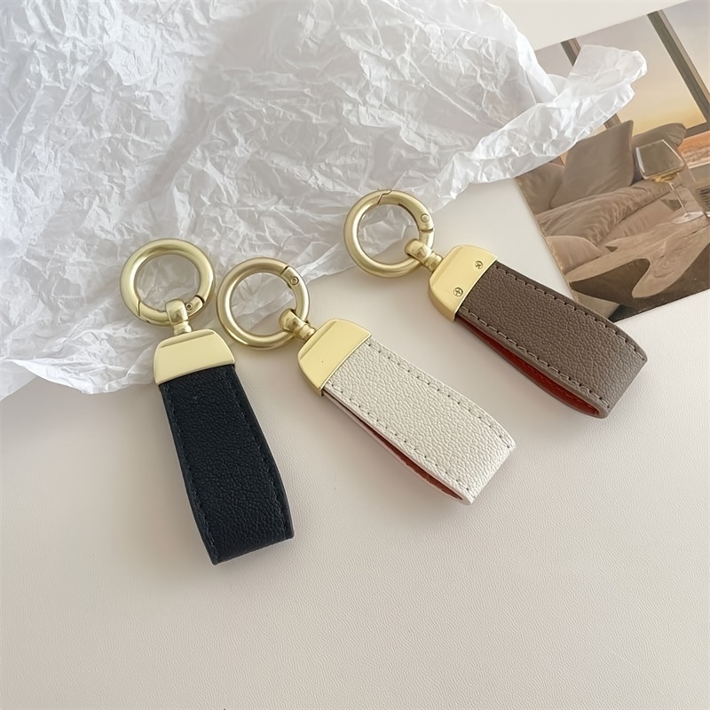 Daboom Key Chains for Mens Genuine Leather Keychain Car Accessories Metal  Bulk 