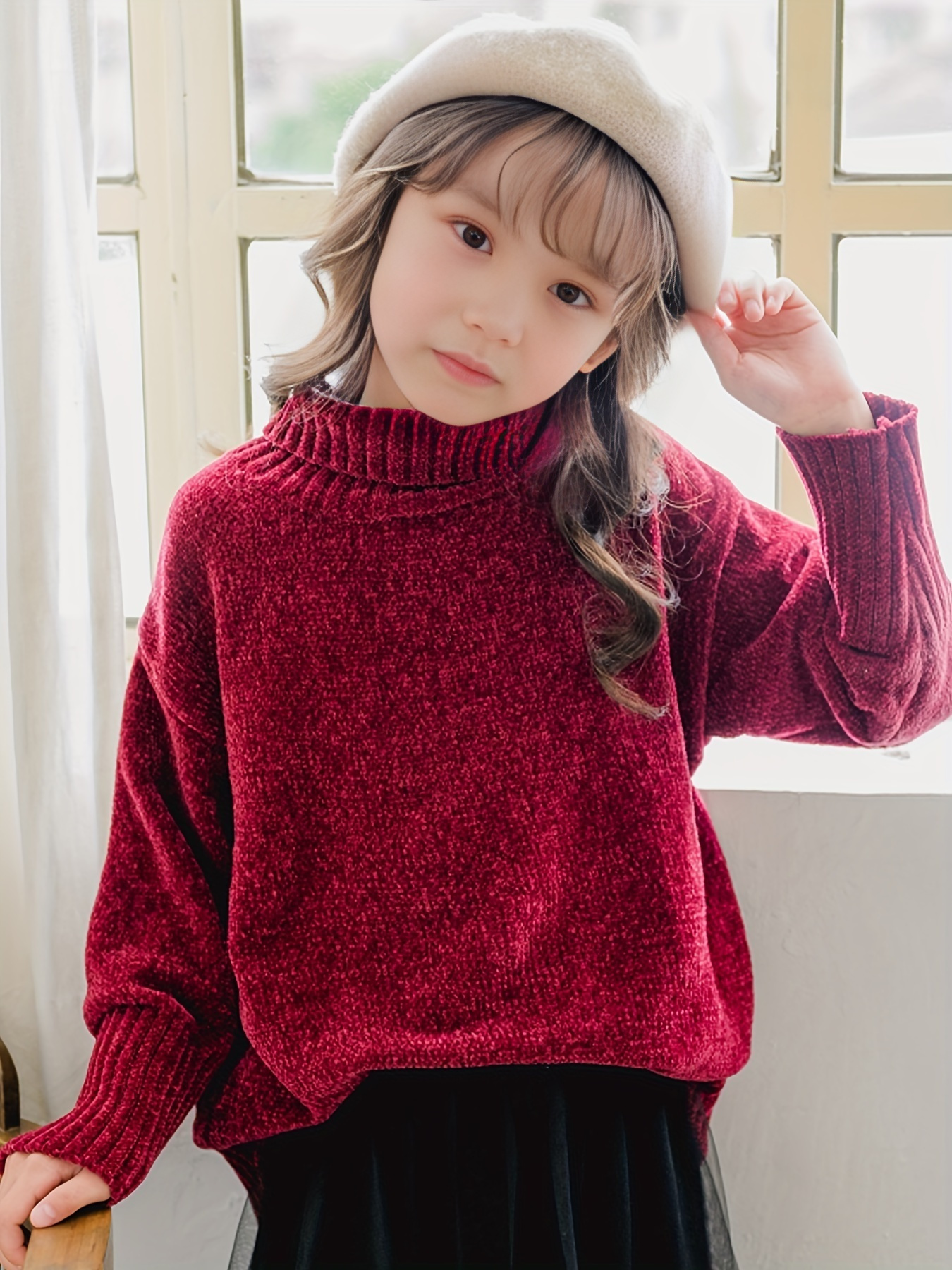 Long on sale girls sweater