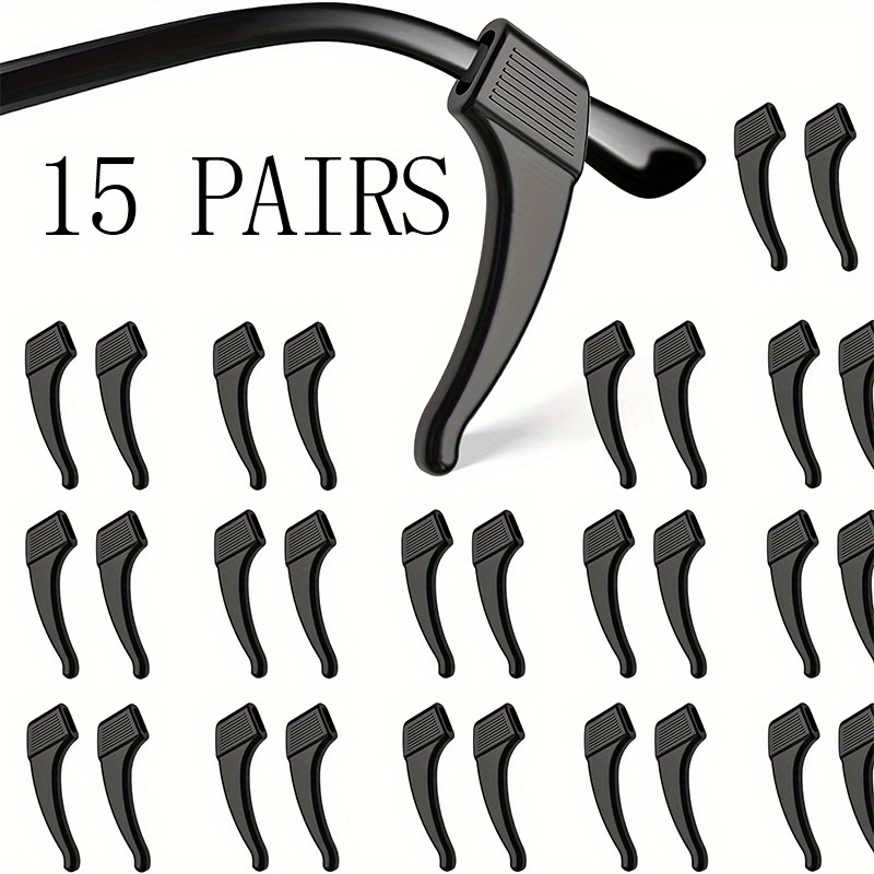 2 Anti Slip Eyeglass Holder Eyewear Glasses Behind Ear Accessories Clip
