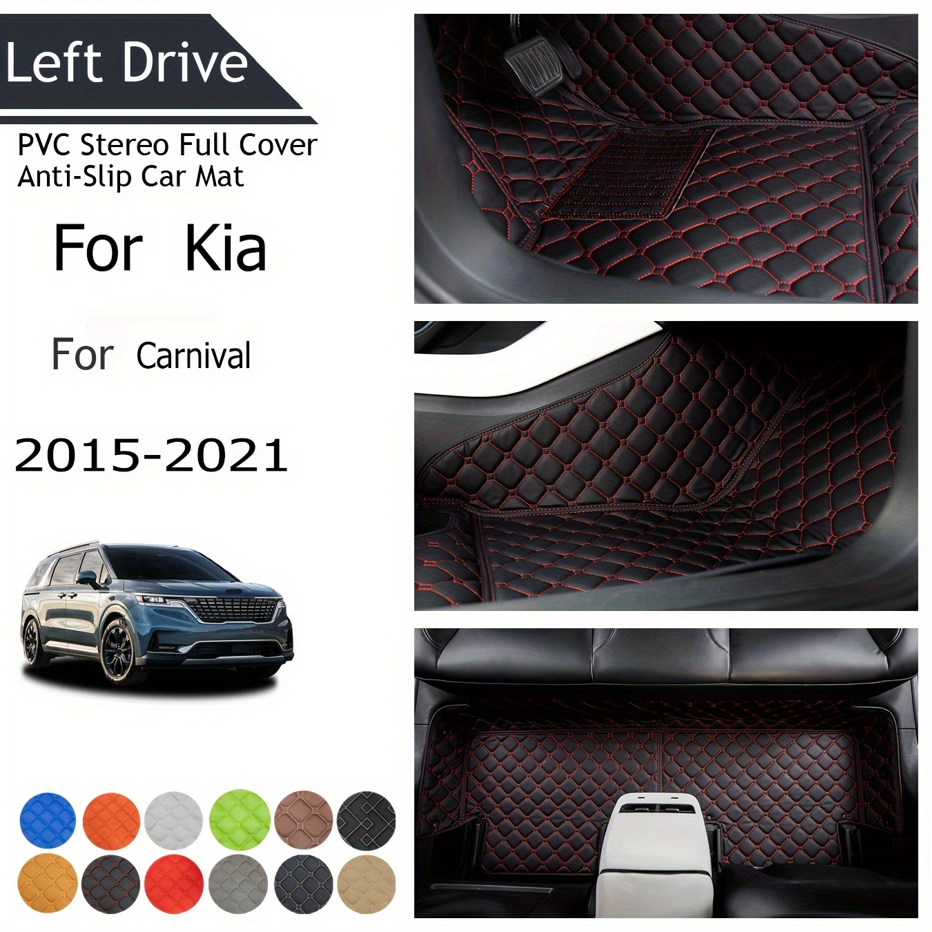 For For Carnival 8 seater 2022 2024 3d Tpe Premium All - Temu
