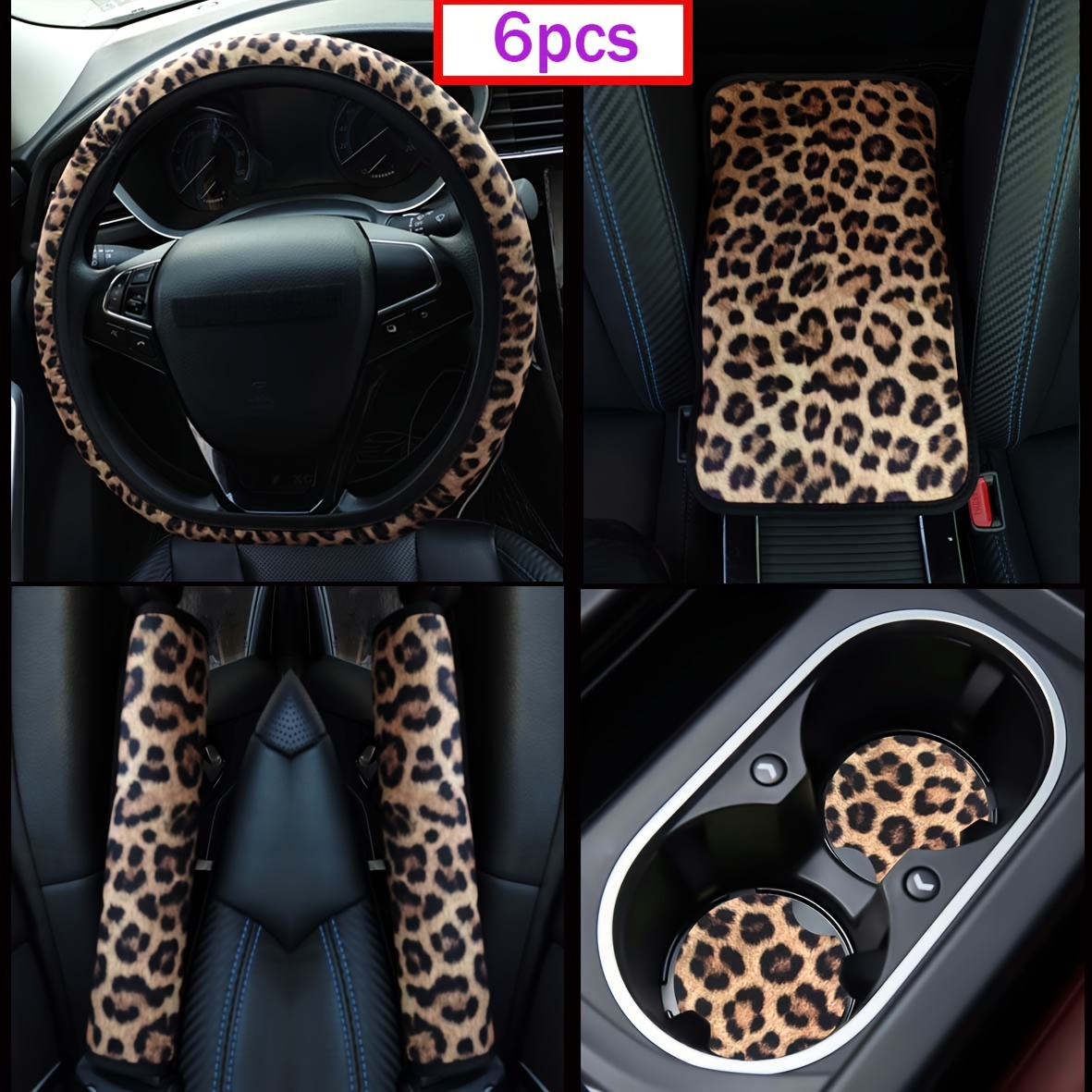 Purple Car Interior Decoration Accessories For Women Girls Silk Steeing  Wheel Cover Seatbelt Shifter Hand Brake Covers Set - Steering Covers -  AliExpress