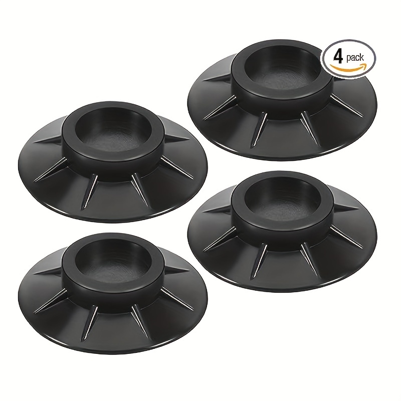 4 pièces Anti Vibration Pads Foot Pad Universal Washing Machine  Stabilisateur de pieds Piédestal, Tapis antidérapant Absorption des chocs  Antidérapant Absorption des chocs pour