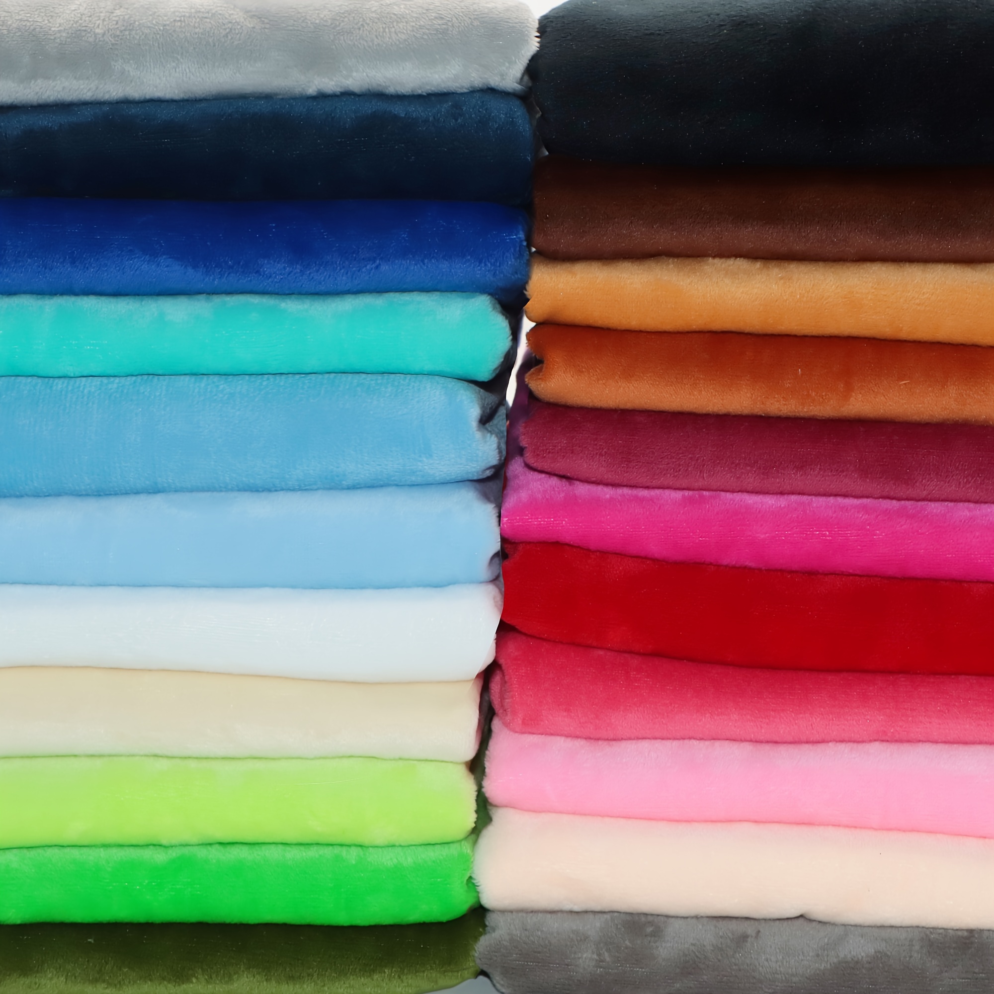 Black Korean Velvet Fabric Solid Color Stretch Fabric Garment Non