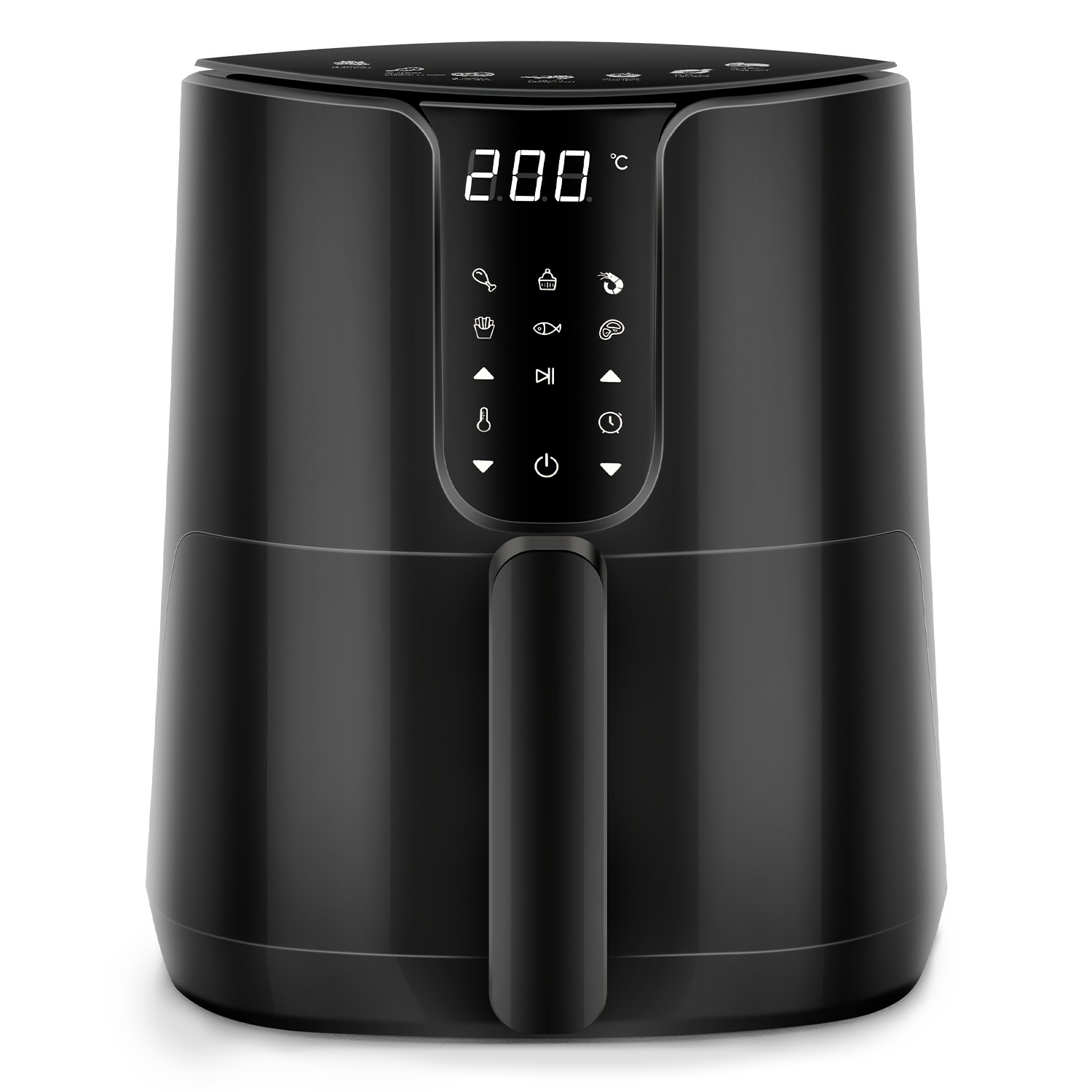 Litake Air Fryer Oven 4.5L with Silicone Liner and Rapid Air Circulation,Air  Fryers with Oil Free Touch Screen Low Noise Dishwasher Safe,Timer &  Temperature Control 