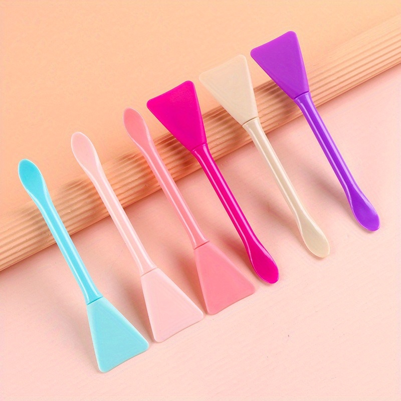 Fasola Silicone Spatula Set Cosmetic Makeup Spatula For Mini - Temu