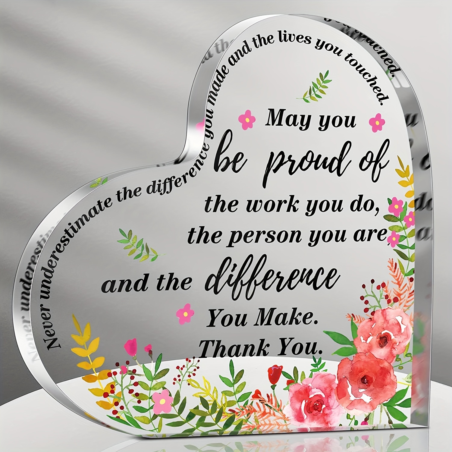 thank You Gifts for Men Farewell Gifts for Coworkers Inspirational Desk  Decoration Office Colleague Leaving Gift Appreciation Gifts for Dad Friends  Doctor Counselor Nurse, Christmas Decoration and Christmas Gift Xmas Decor