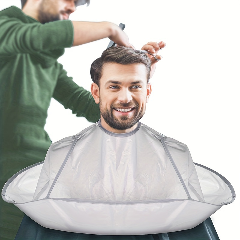 Barber Cape, Professional Hair Cutting Cape, Haircut Cape With Adjustable  Elastic Neckline, Hair Cutting Accessories - Temu