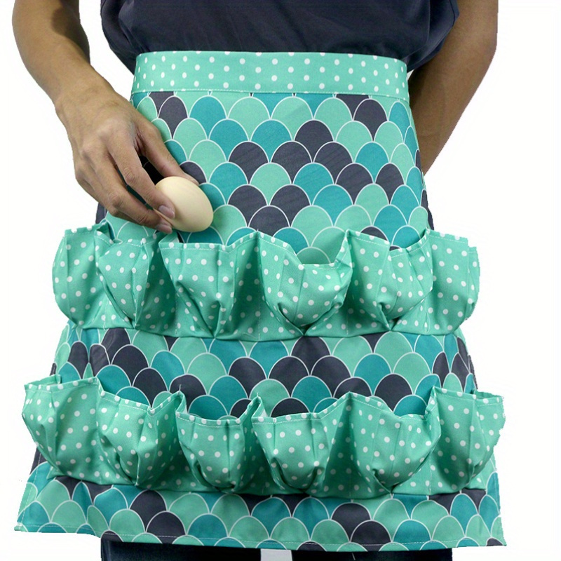 Eggs Gathering Apron Shatterproof Cloth Egg Collecting Apron with
