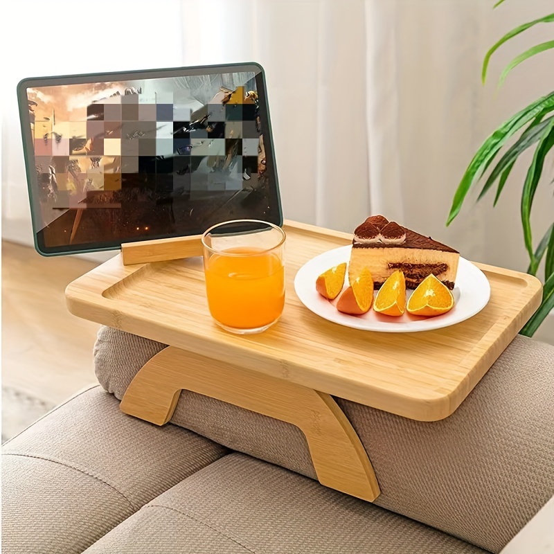 Mesa plegable para laptop y cama con almacenamiento, mini escritorio  portátil para piernas, ideal para estudio, lectura, picnic, desayuno y más