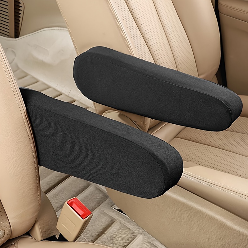 1pc Coussin De Rehaussement De Boîte D'accoudoir, Coussin De Protection De  Boîte D'accoudoir Central De Voiture, Support De Coude Universel Premium De  Contrôle Central De Voiture Avec Sac De Rangement