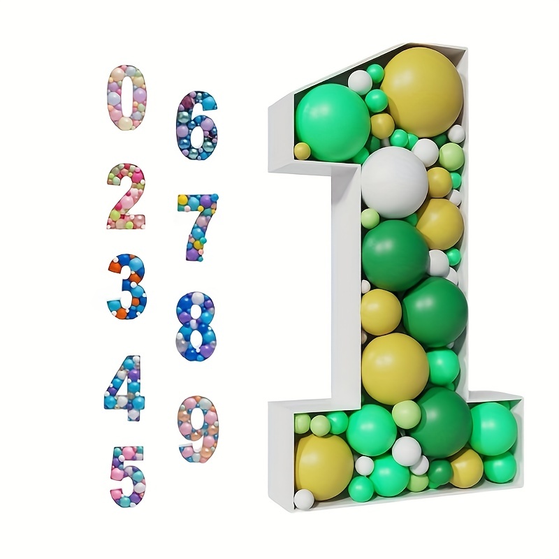 5 inch Big Letter Number Sticker Large Alphanumeric Stickers Family  Birthday Party Decoration Car Mailbox Wall Letter Stickers - AliExpress