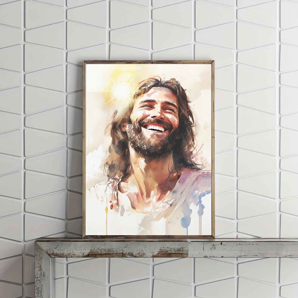 1pc Arte Pared Mano Dios Pintura Jesús Jesús Dame Mano Arte - Temu