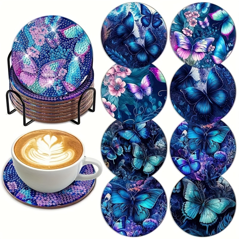 Van Gogh Chinese Lotus Painting Cup Coaster Quick Dry - Temu