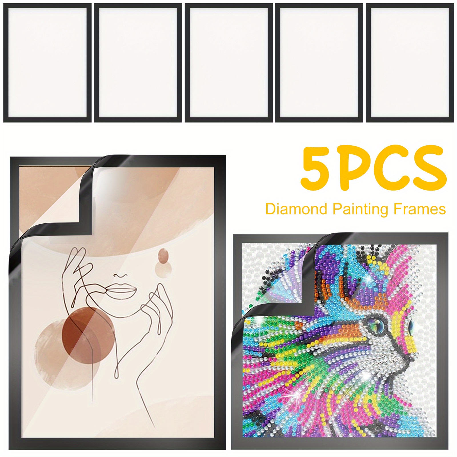  Fun Gift Diamond Painting Picture Frames 10x14, for