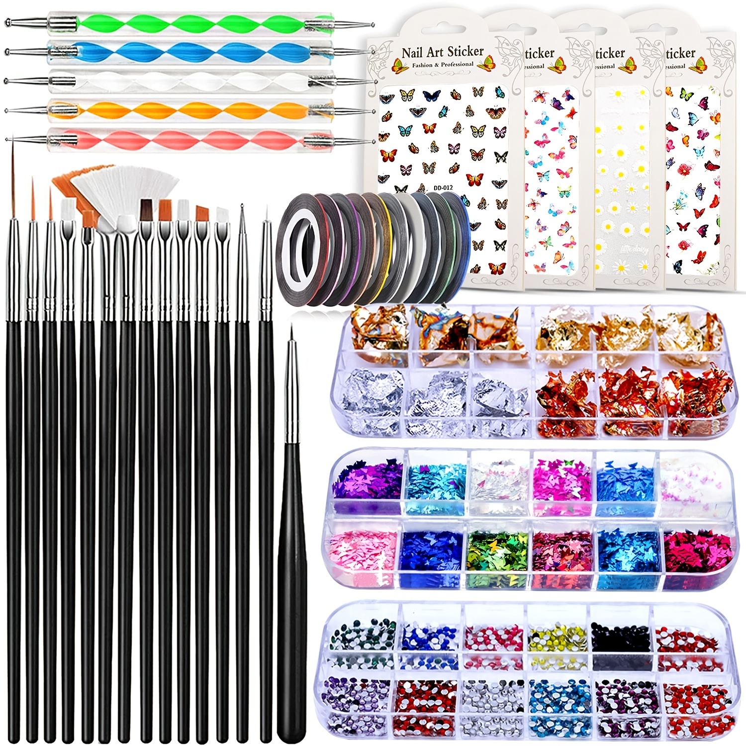 Nail Art Kit Tools - Temu Canada