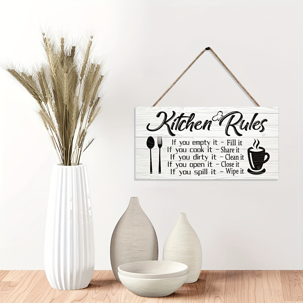 Funny Kitchen Quotes Painted Canvas Cooking Quotes Kitchen Sign