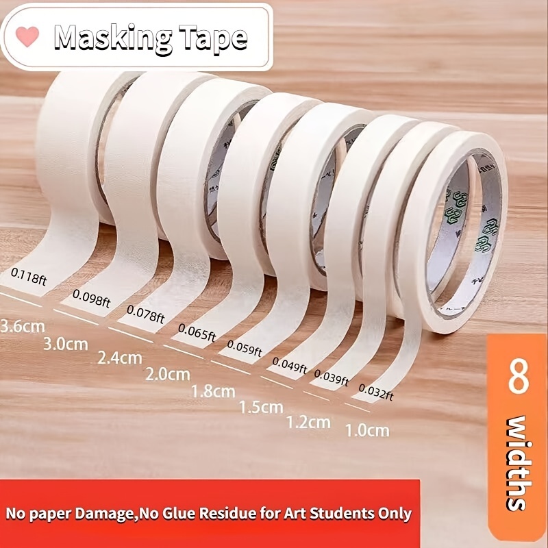 Colored Masking Tape X 16 Yards Colored Painters Tape - Temu