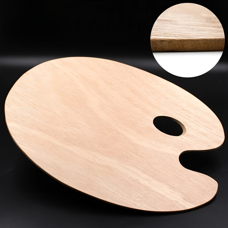 Wooden paint palette store