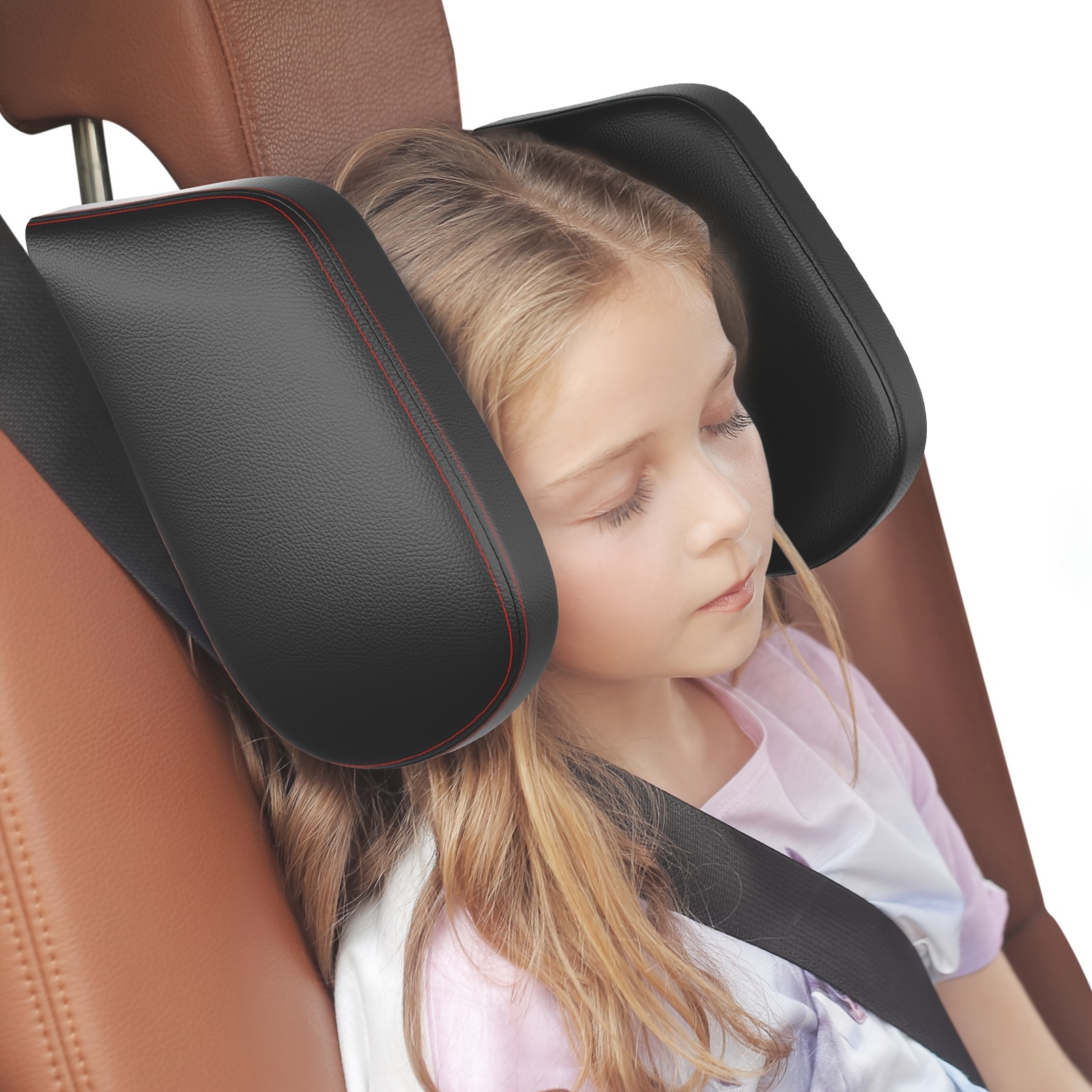 H-Shape Kid Car Sleeping Head Support ,Car Seat Headrest Pillow