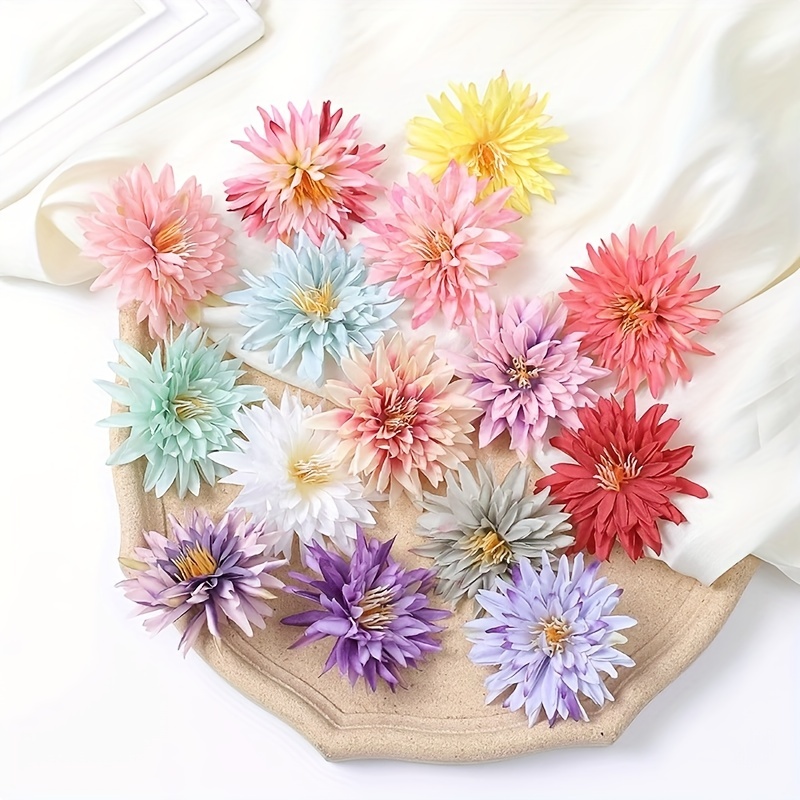 1 Racimo Mini Flores Crisantemo Secas Aire Accesorios - Temu