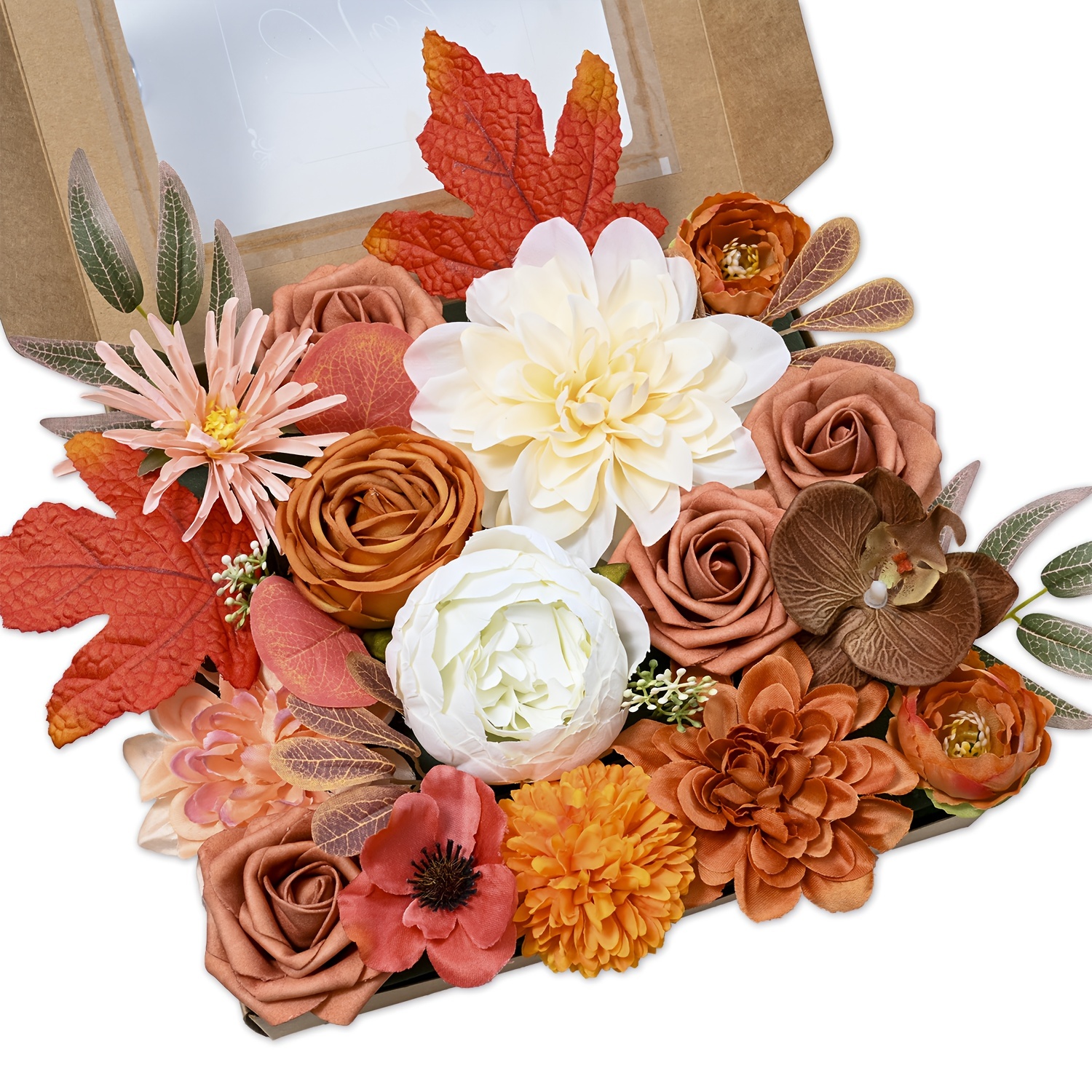 10 Pcs 19.7 Inches Artificial Daisy Flowers Bulk For Outdoor Wedding  Bouquet Home Party Garden Arrangements