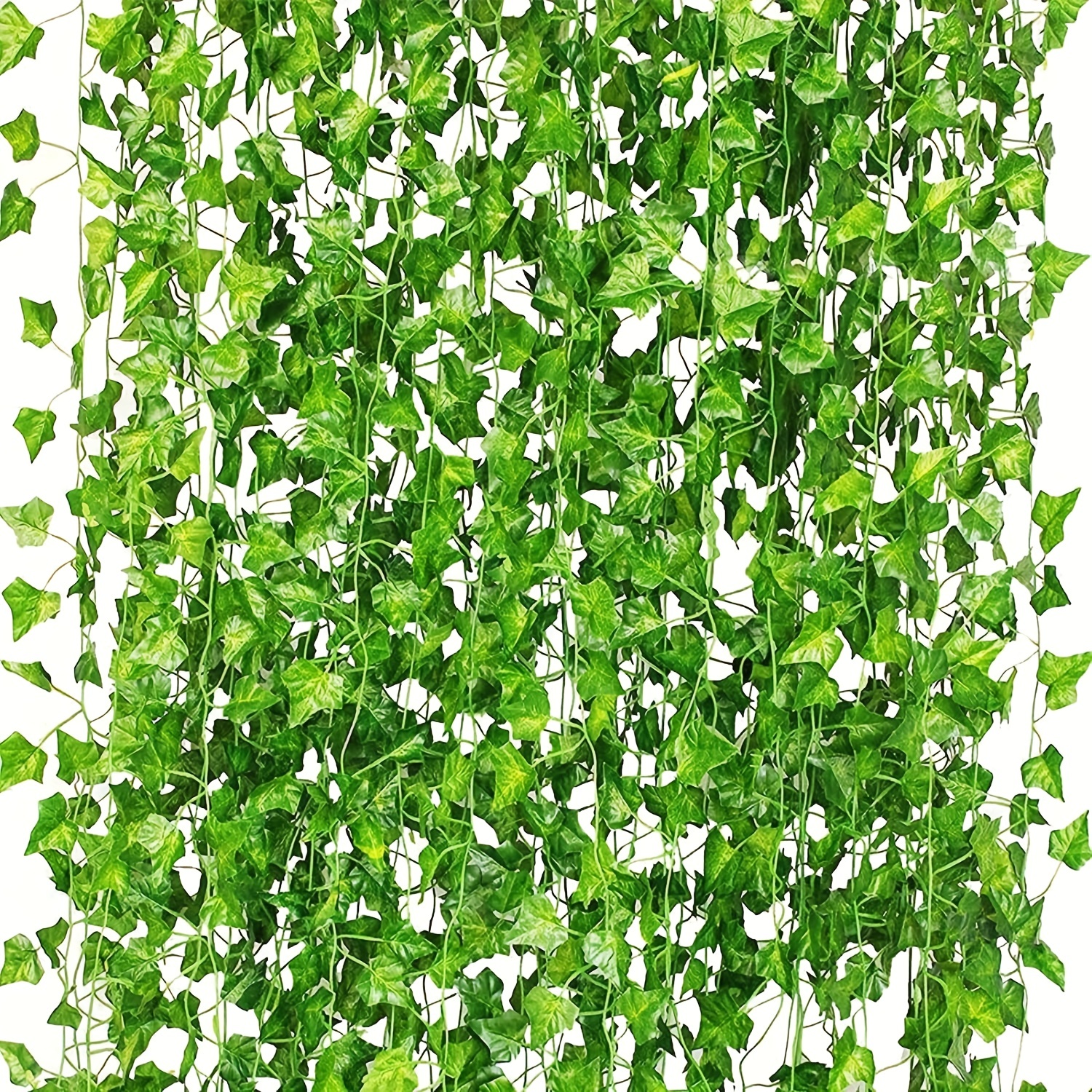 2pcs Artificial Hanging Plants, Fake Ivy Vine Fake Ivy Leaves For Wall  House Room Patio Indoor Outdoor Home Shelf Office Decor, Halloween Decor,  Xmas