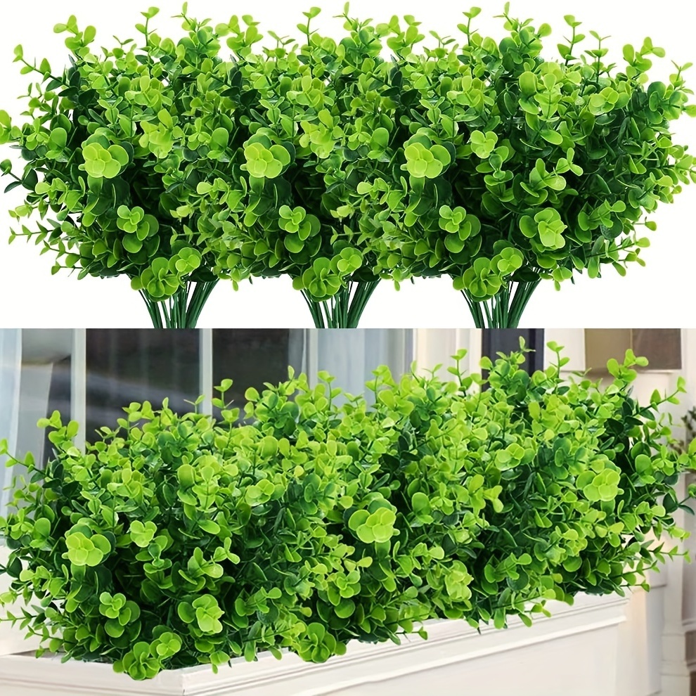 Artificial Green Plant Decorative Balls, Indoor Topiary Bowl Filler Greenery  Balls,Floral Gardens and Crafting Wedding Outdoor Decor,13.8inch 