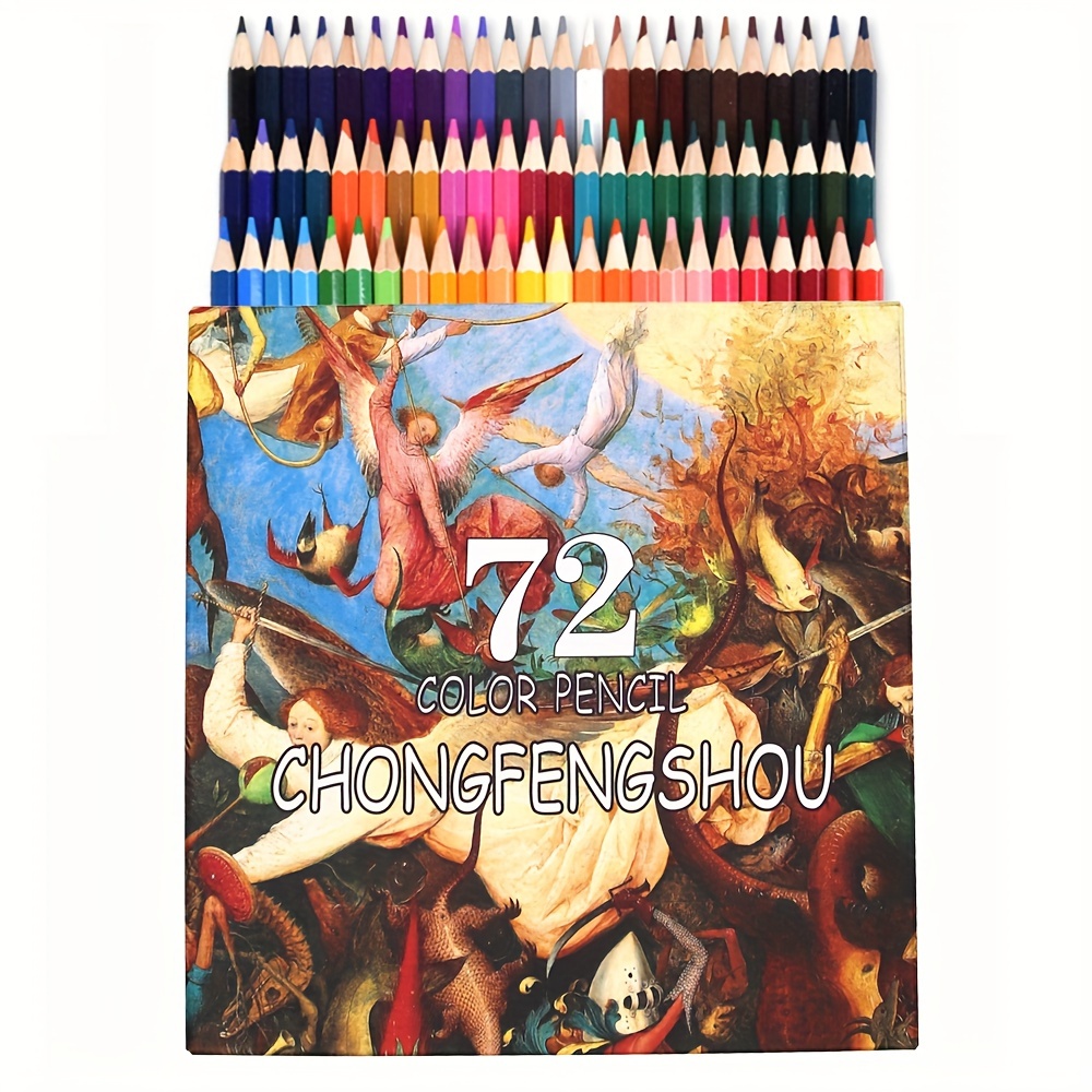 48/72/160 Water soluble Pencil Art Supplies Soft - Temu