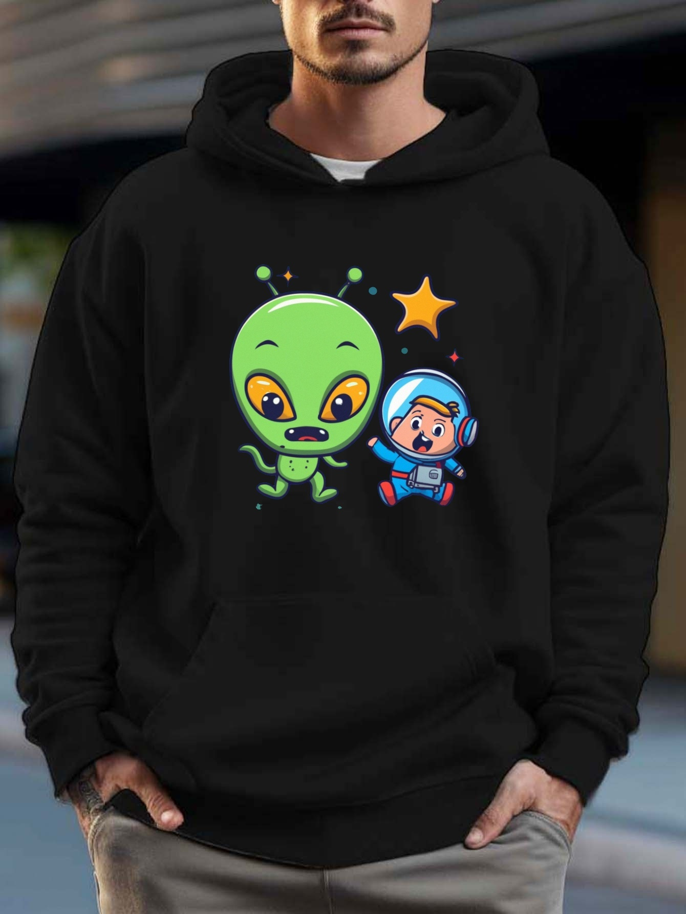 Alien hoodie hot sale