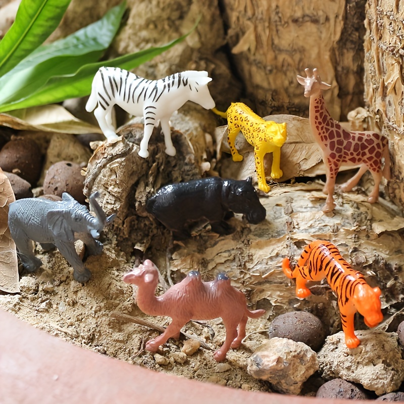 Figuras Realistas Animales Plástico Educativos Enseñanza - Temu Mexico