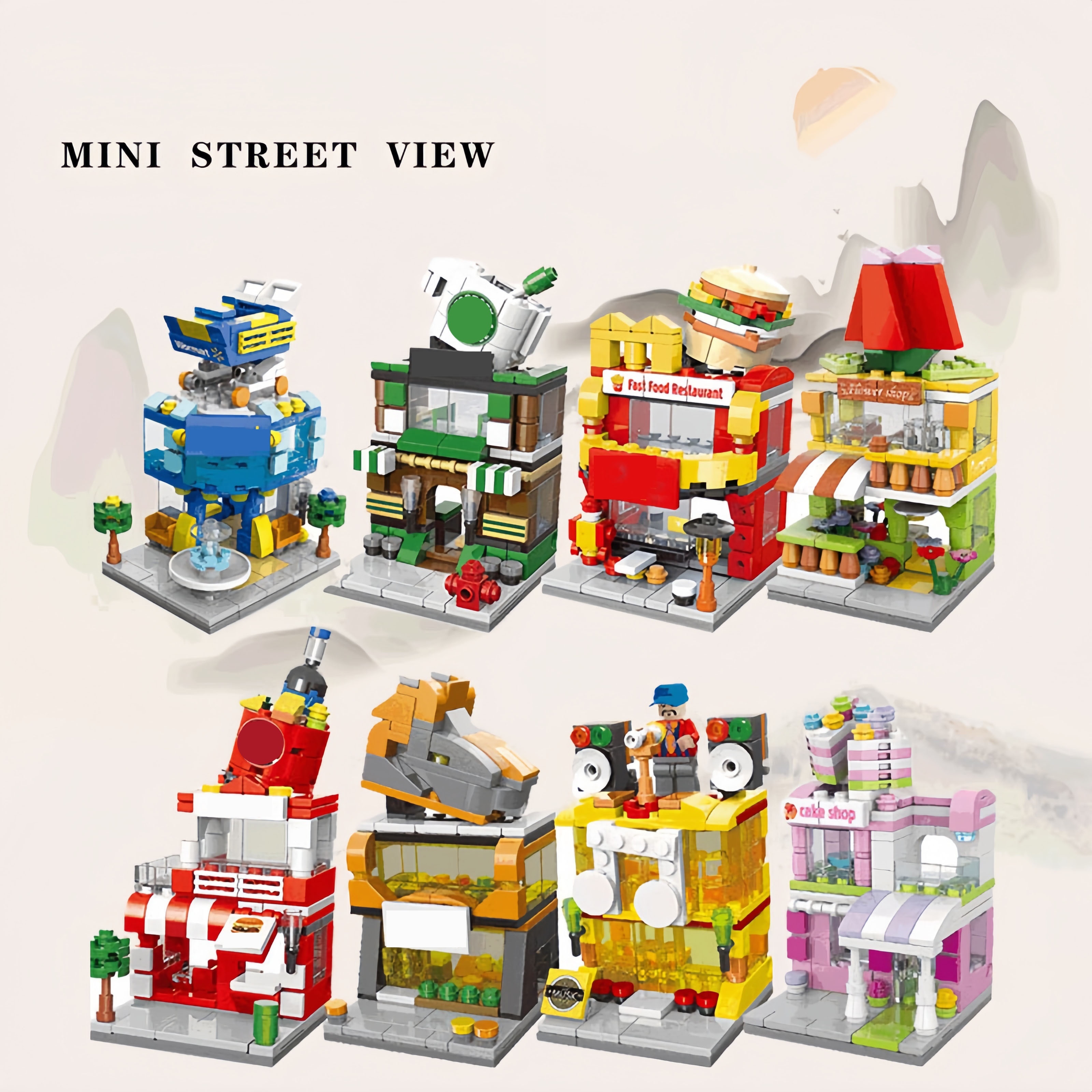 Caja de almacenamiento de bloques de construcción para niños, contenedor de  plástico Compatible con Lego con asa, artículos diversos, estuche de  cosméticos, rejilla organizadora de Juguetes - AliExpress