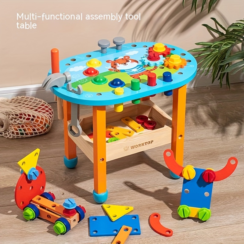Mesa de luz Montessori para niños, juguetes educativos, materiales