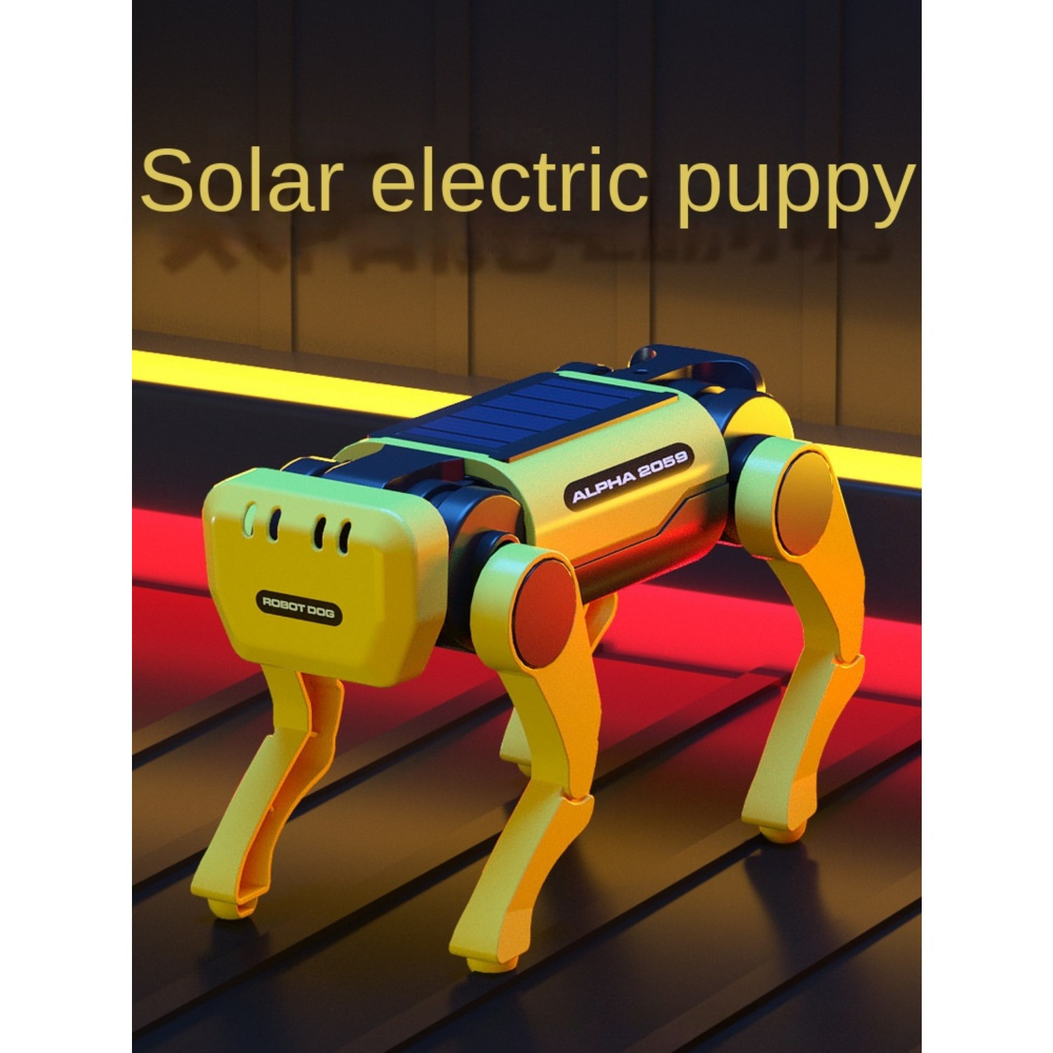 Jual Cute Solar Powered Dancing Toy Dog Figurine Model Toys for Home Car  Desktop di Seller Homyl - Shenzhen, Indonesia