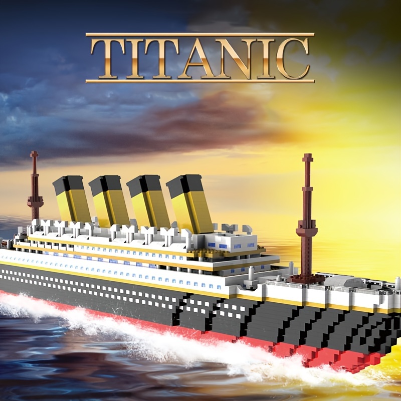 Silicone Ice Trays - Titanic Lego