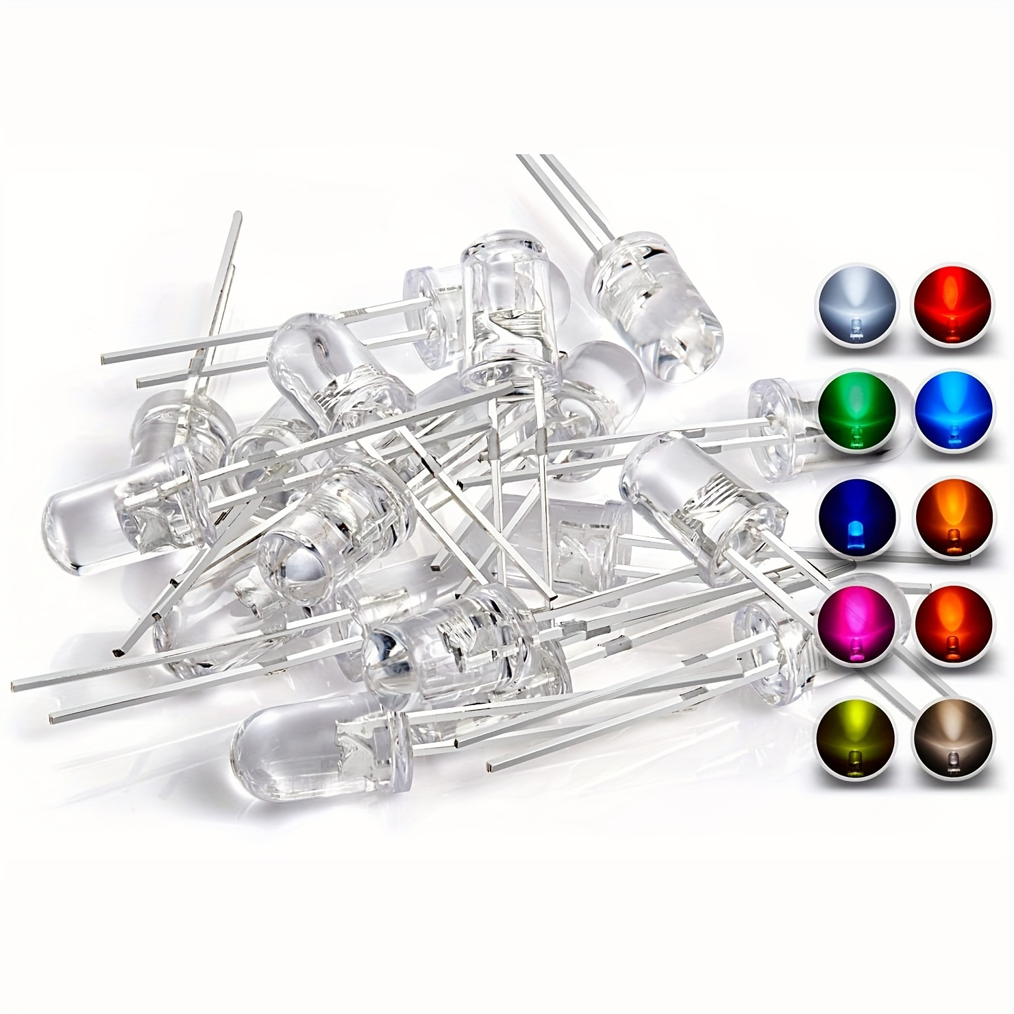 Led Glow Diode Combination 2 Pin Color: - Temu