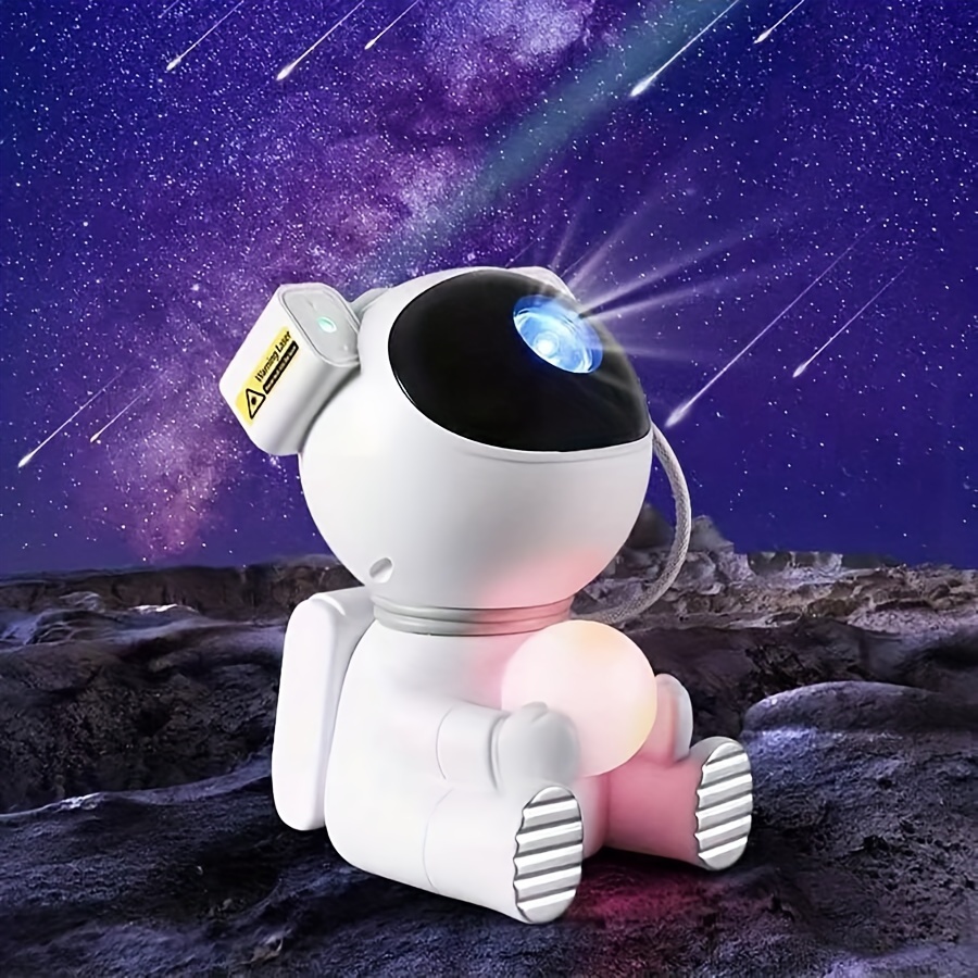 1pc Luz Nocturna De Proyección De Estrellas De Astronauta Con Suministro De  Energía USB Con Temporizador Y Control Remoto Lámpara De Galaxia Para  Decoración De Dormitorio De Teatro En Casa Regalo De