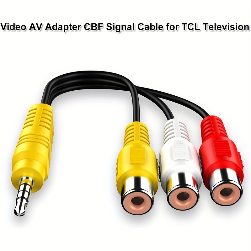 CablesOnline - Cable de extensión de audio de 3 pies 2 RCA macho a 2 RCA  hembra, rojo/blanco, (AV-E403RW)