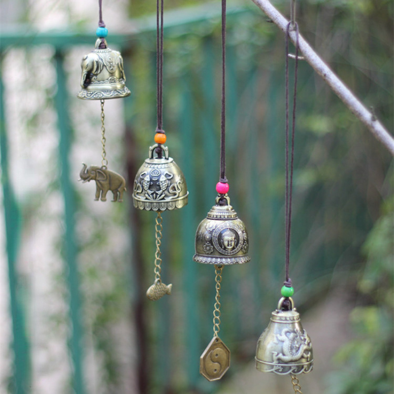 Chinese Feng Shui Hanging Bell Vintage Wind Chime Coin Home - Temu